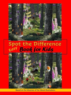 cover image of Spot the Difference Easy Book for Kids
